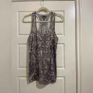 Sequin Tank Top